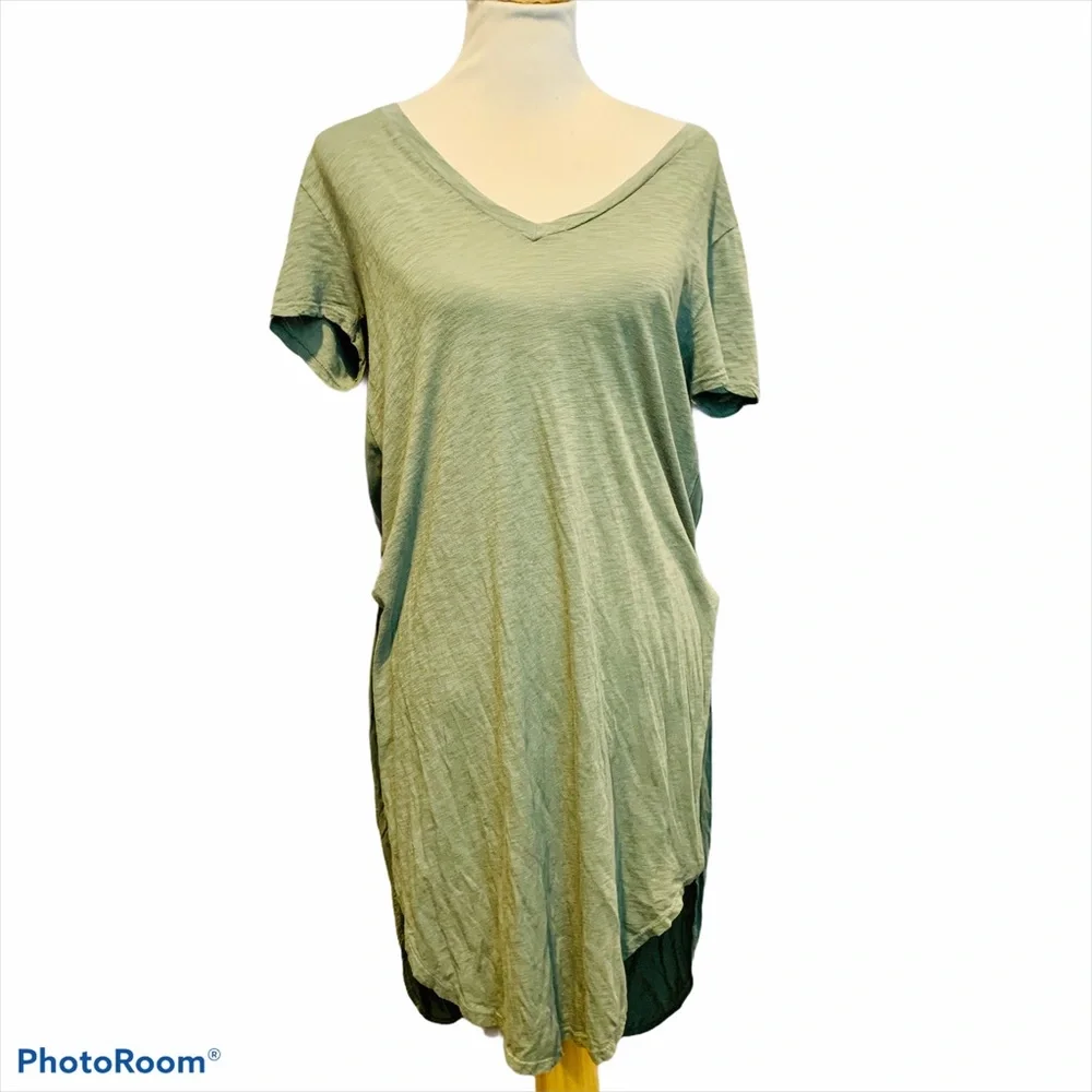 ⭐️ ANTHROPOLOGIE TLA Woven Side Slit Tunic - Picture 2 of 7